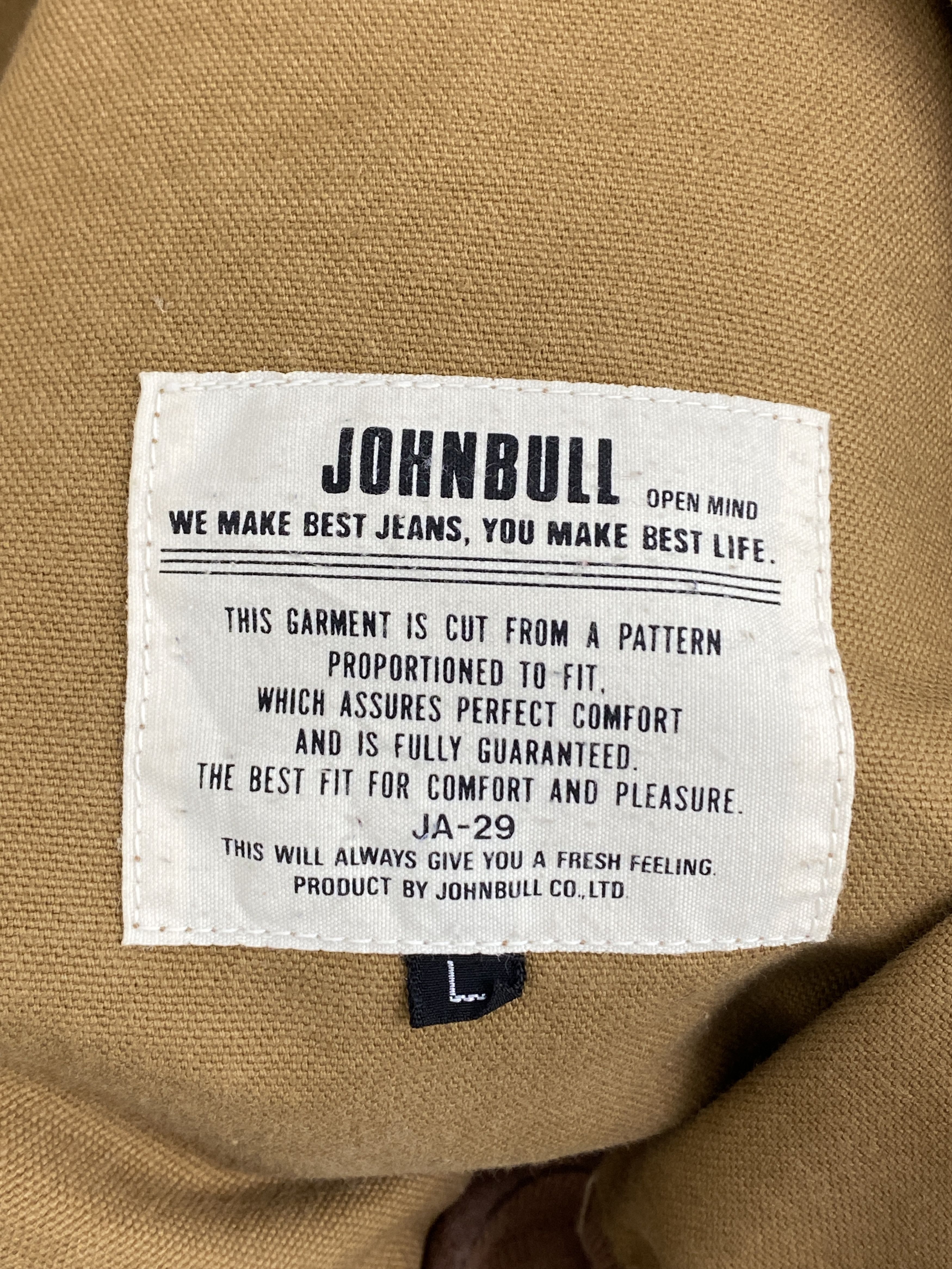 Johnbull Vintage John Bull JA-29 Zipper Ups Hoodie Jacket JA0056 Size US L / EU 52-54 / 3 - 5 Thumbnail