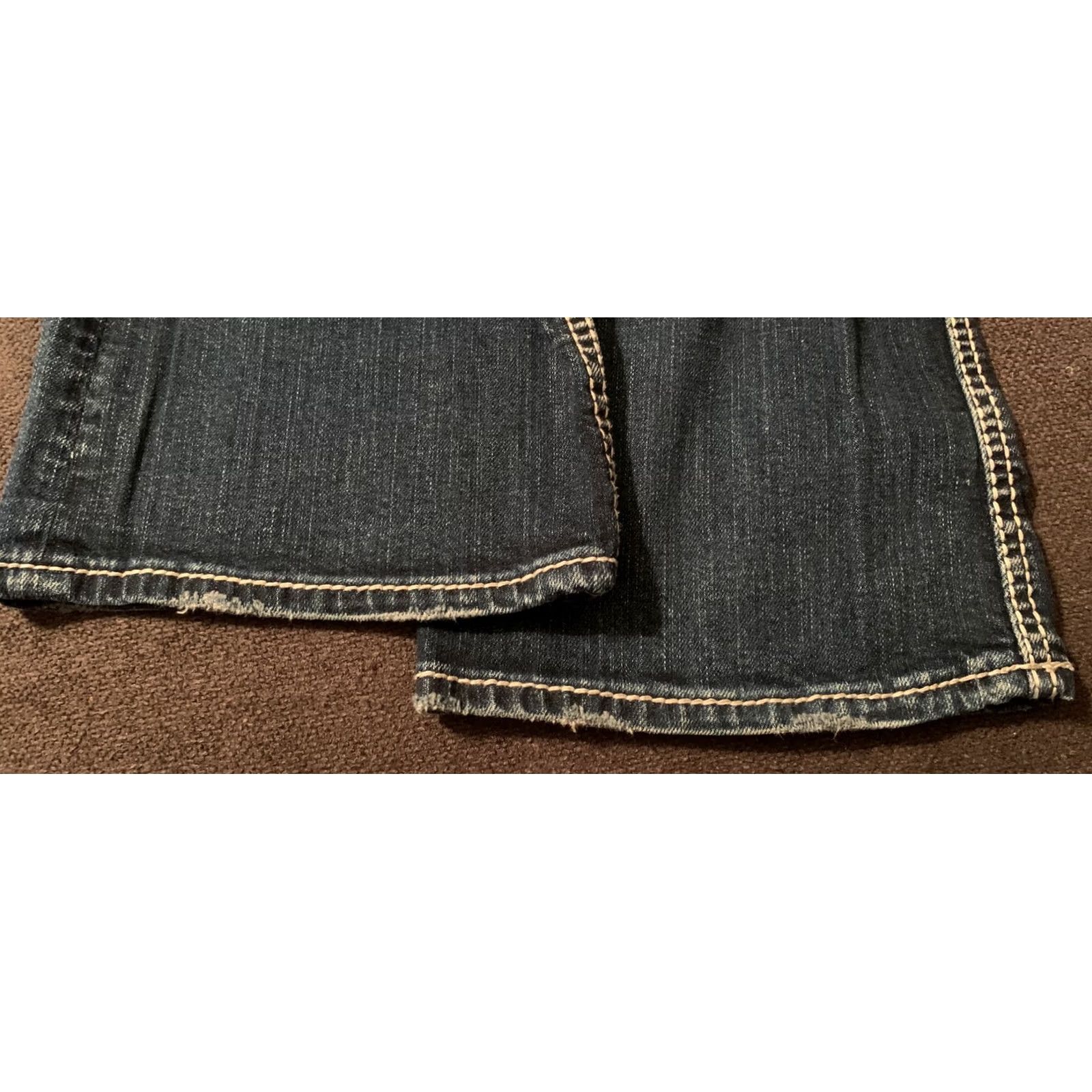 Vintage Silver Jeans Suki Surplus Bootcut Jeans Women W26 L32 Dark Wash Size 26" / US 2 / IT 38 - 6 Thumbnail