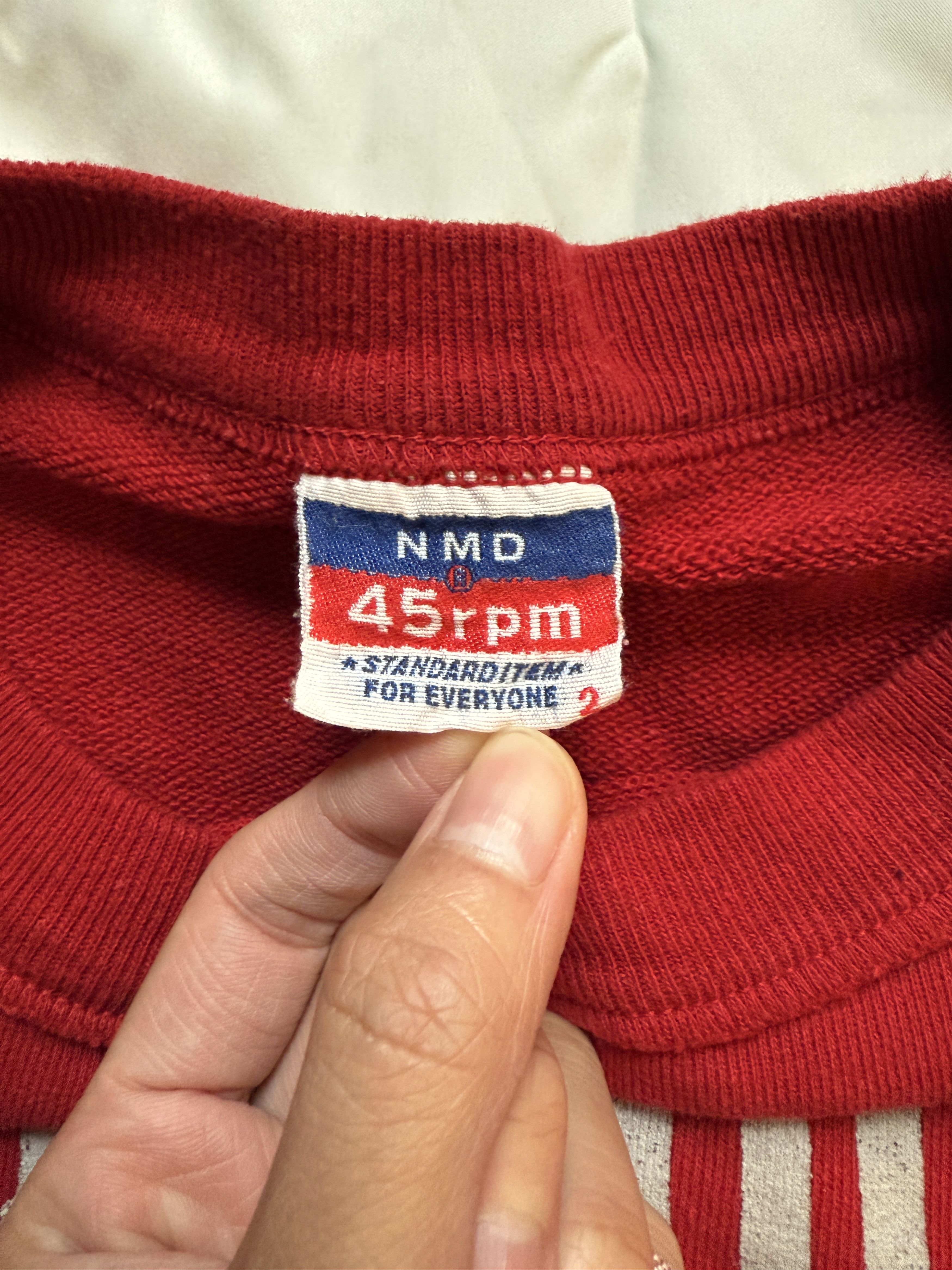 45rpm Rare Vintage Japanese Brand 45rpm Crewneck Size US M / EU 48-50 / 2 - 5 Thumbnail