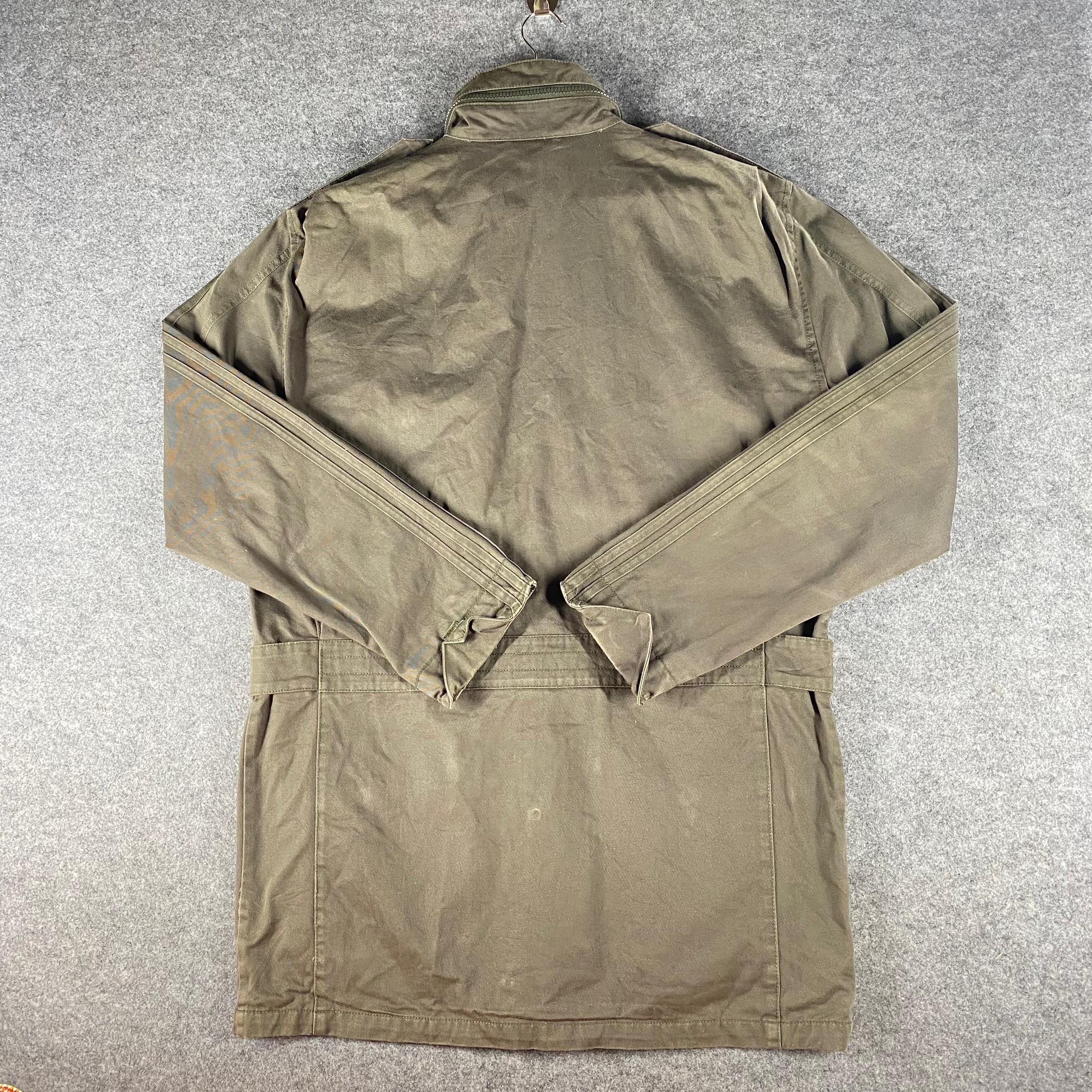Adidas Vintage Adidas Millitary Long Jacket Size US L / EU 52-54 / 3 - 4 Thumbnail