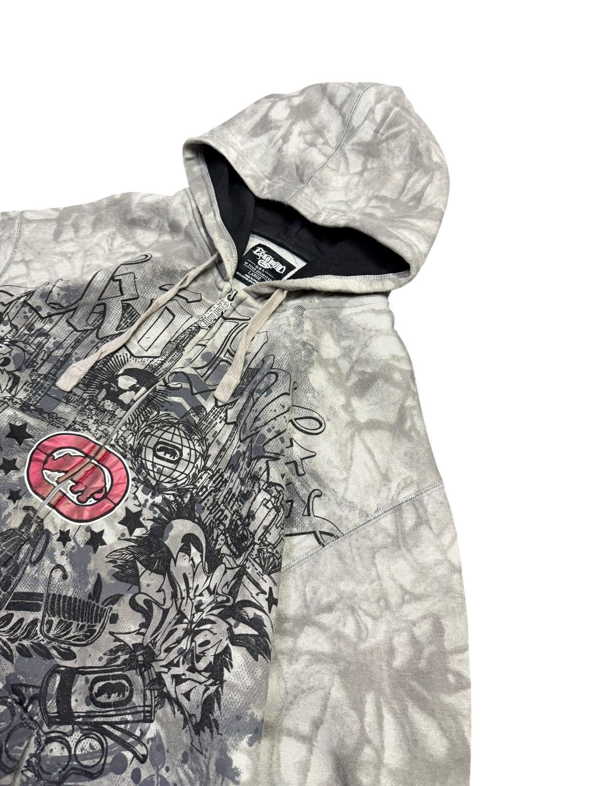 Ecko Unltd. Ecko Unltd Fullprint Zipper Hoodie Size US L / EU 52-54 / 3 - 2 Thumbnail