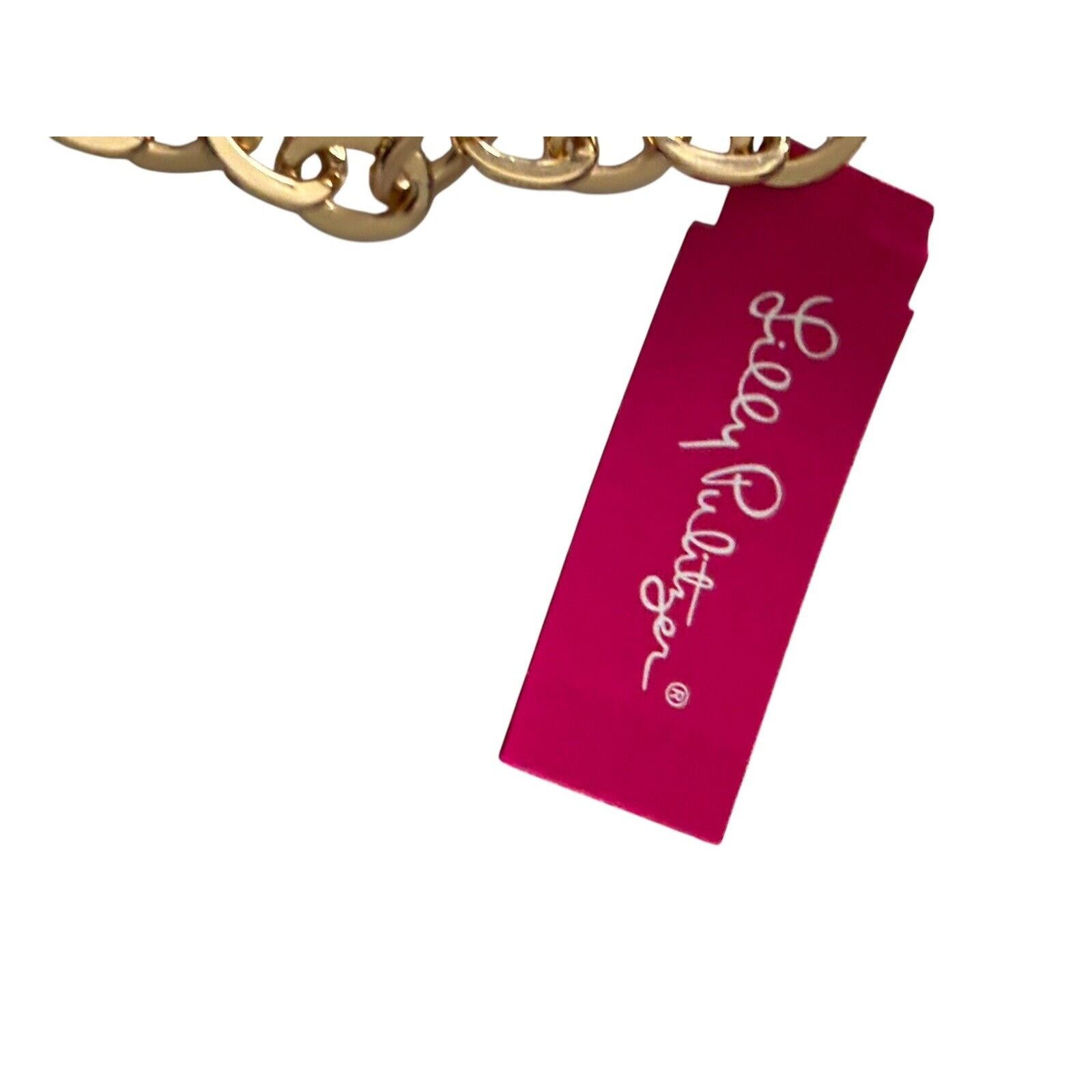Lilly Pulitzer Lilly Pulitzer Necklace Via Flora Gold Metallic Faux Pearls Size ONE SIZE - 7 Thumbnail