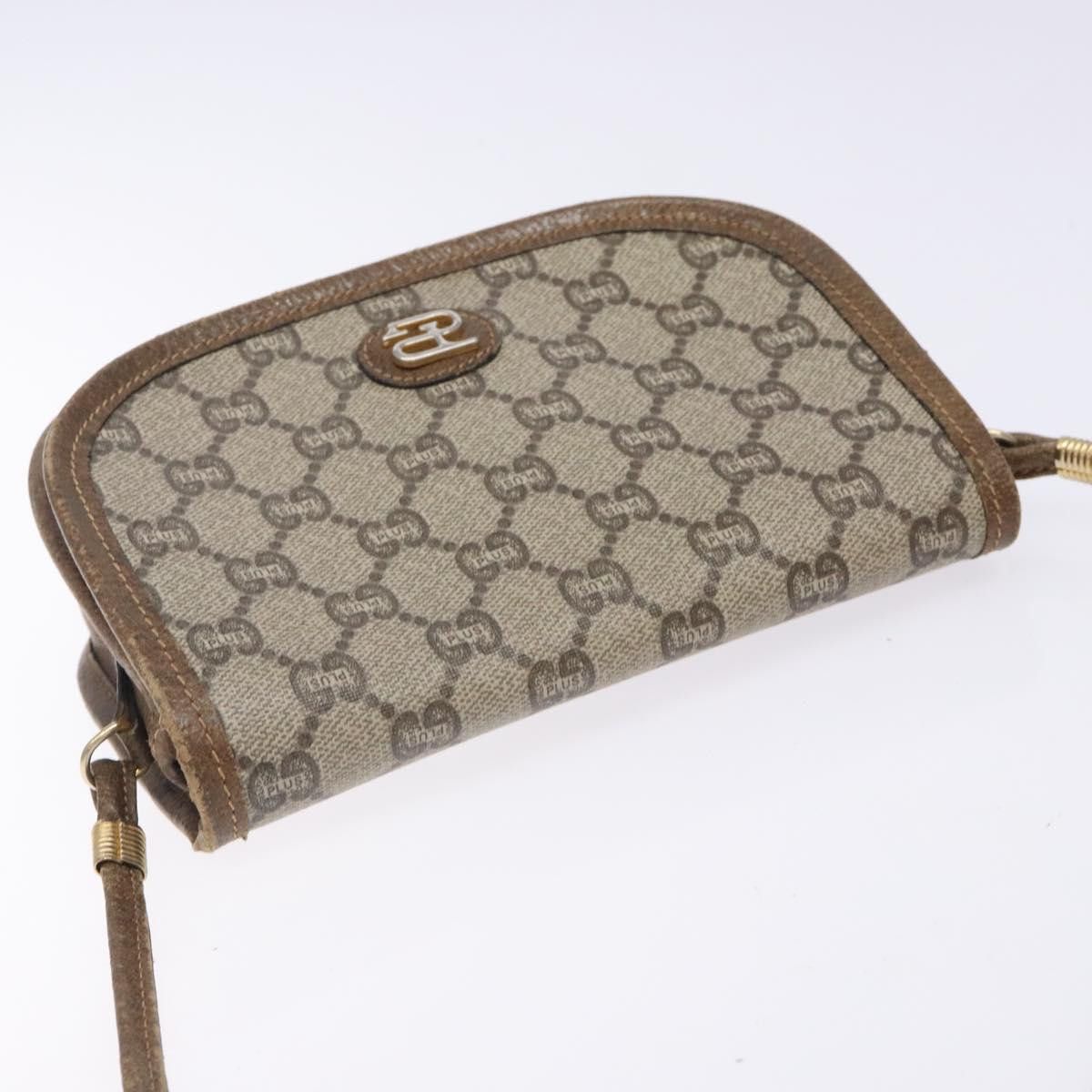 Gucci GUCCI GG Plus Supreme Shoulder Bag Pvc Beige Gold Size ONE SIZE - 6 Thumbnail