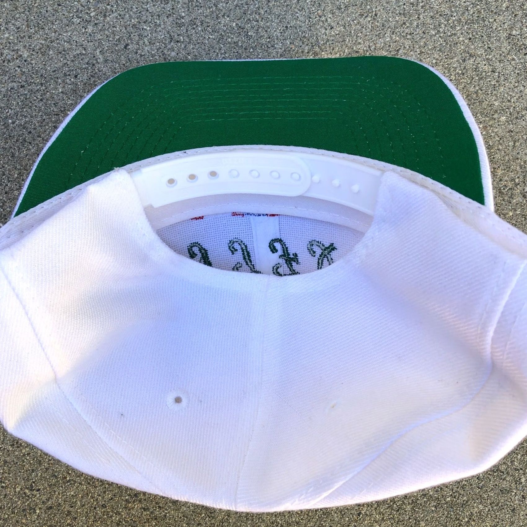 Vintage VINTAGE OTTO Wool Blend Snapback Hat Men's TTFL White Adjustable Cap Size ONE SIZE - 3 Thumbnail