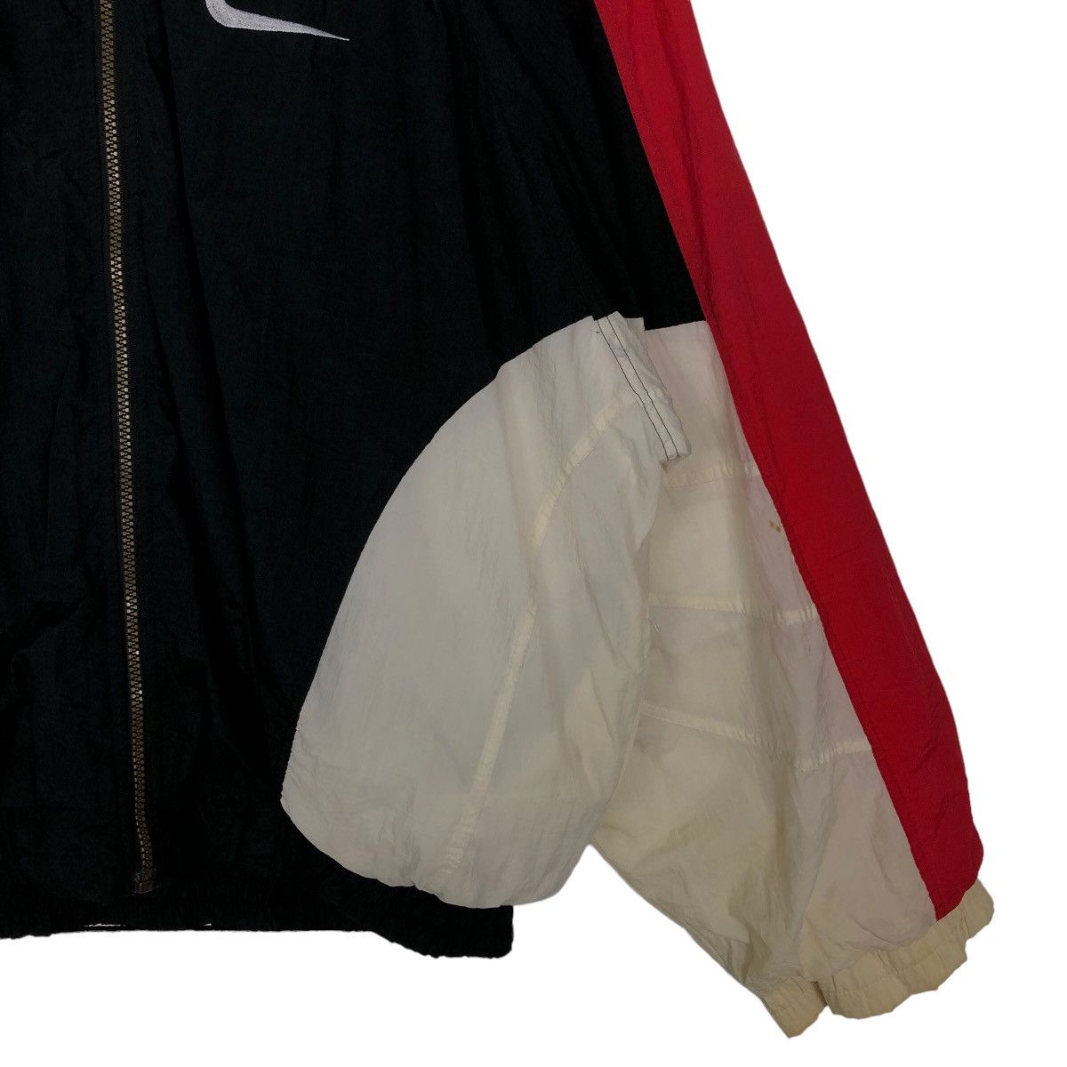 Nike 🔥90’s Vintage Nike Bomber Jacket Big Swoosh Design Size US L / EU 52-54 / 3 - 4 Thumbnail