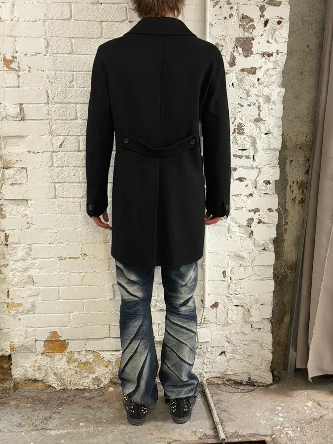 Miu Miu FW2011 Miu Miu Black Wool Double-Breasted Coat Size US M / EU 48-50 / 2 - 4 Thumbnail