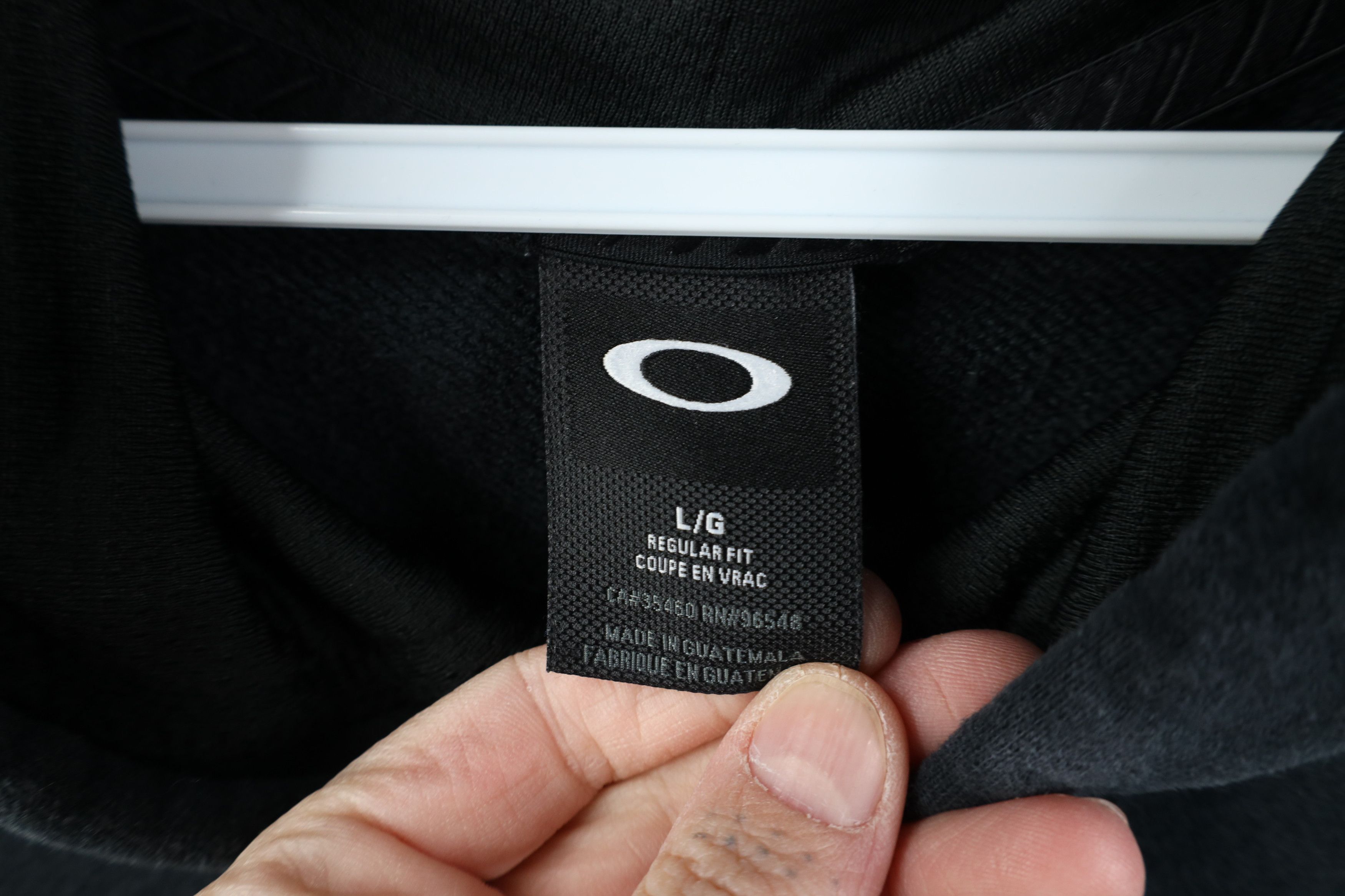 Oakley Vintage Y2K Oakley Fit Spell Out Big Logo Hoodie Sweatshirt Size US L / EU 52-54 / 3 - 10 Thumbnail