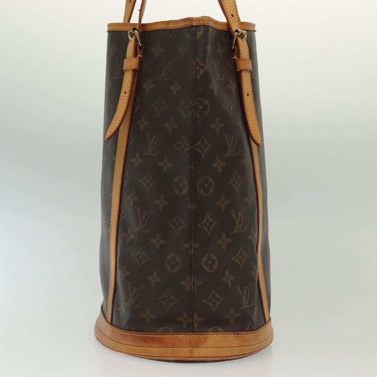 Louis Vuitton LOUIS VUITTON Monogram Bucket GM Shoulder Bag M42236 Size ONE SIZE - 4 Thumbnail