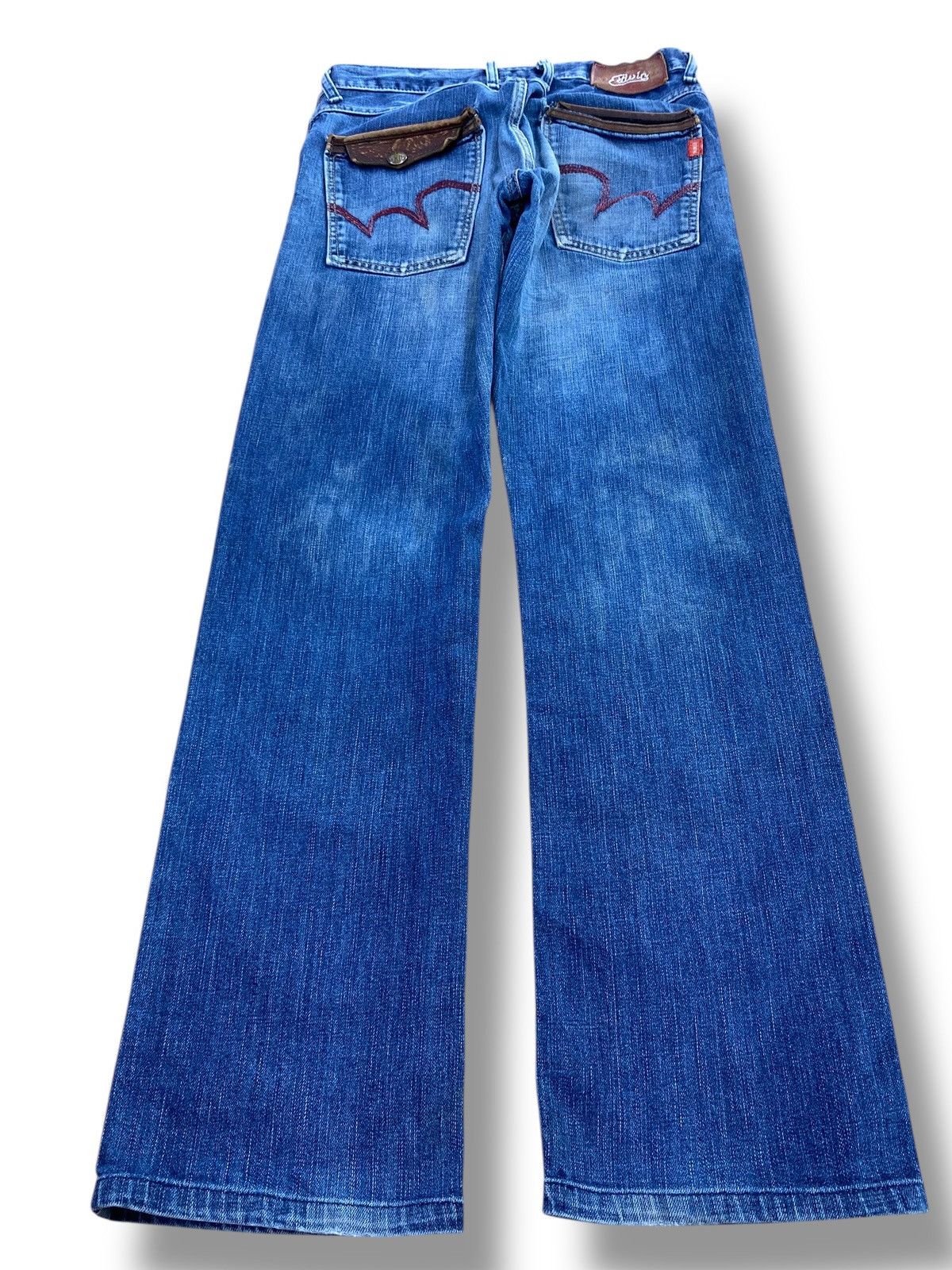 Edwin Edwin Rusty Faded Wash Style Loose Jeans Size US 29 - 3 Thumbnail