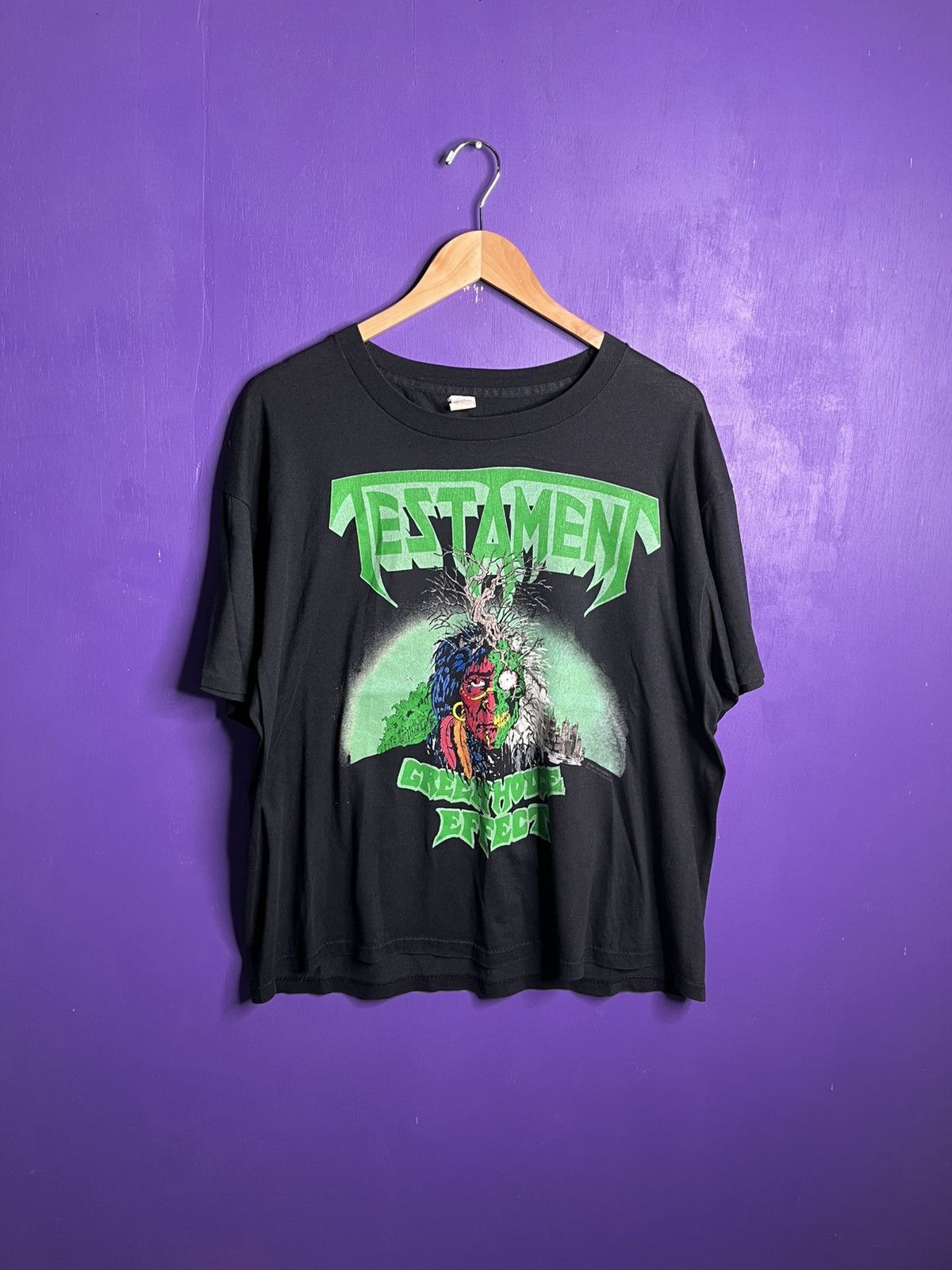 Band Tees Vintage 1989 Testament environmental holocaust tour tee Size US XL / EU 56 / 4 - 1 Thumbnail