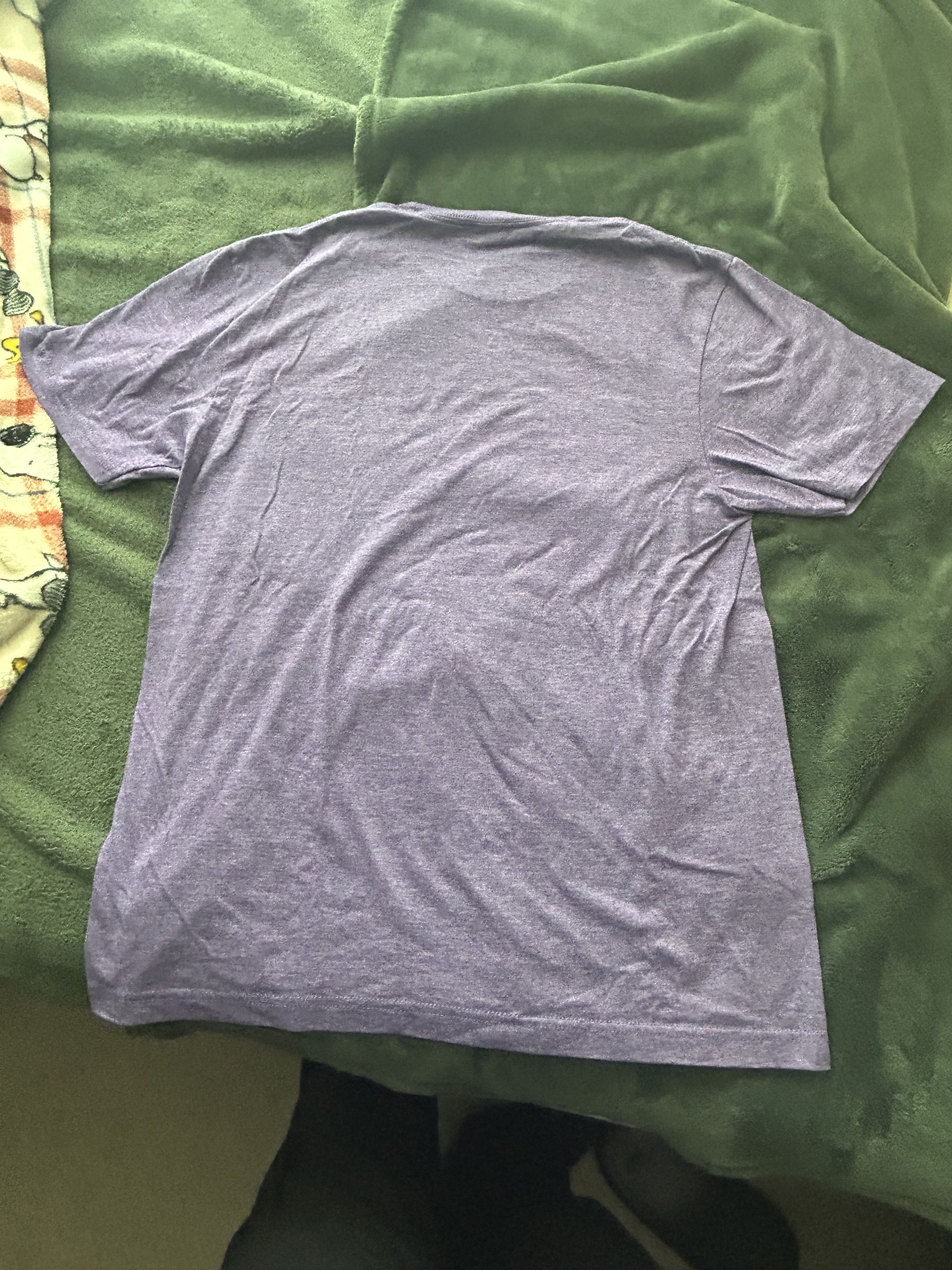 Gildan Gildan “TRAVEL AROUND THE WORLD" purple Illinois T-shirt. Size M / US 6-8 / IT 42-44 - 2 Thumbnail