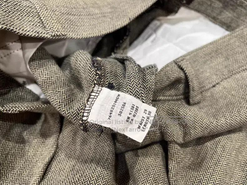 RRL Ralph Lauren RRL Ralph Lauren Herringbone Casual Pants Size US 29 - 4 Thumbnail