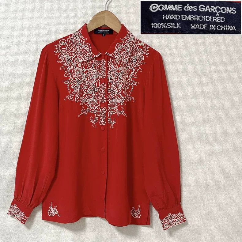 Comme des Garcons Comme Des Garcons Embroidered shirt Size M / US 6-8 / IT 42-44 - 1 Thumbnail