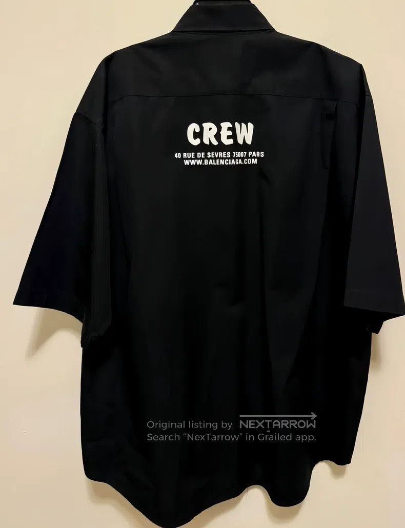 Balenciaga Balenciaga Short Sleeve Shirt Size US XXS / EU 40 - 2 Thumbnail