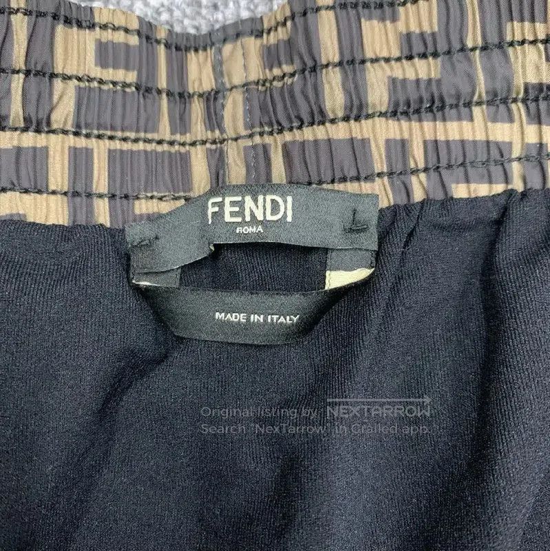 Fendi Fendi Khaki Cotton Women's Shorts . Size 29" - 7 Thumbnail