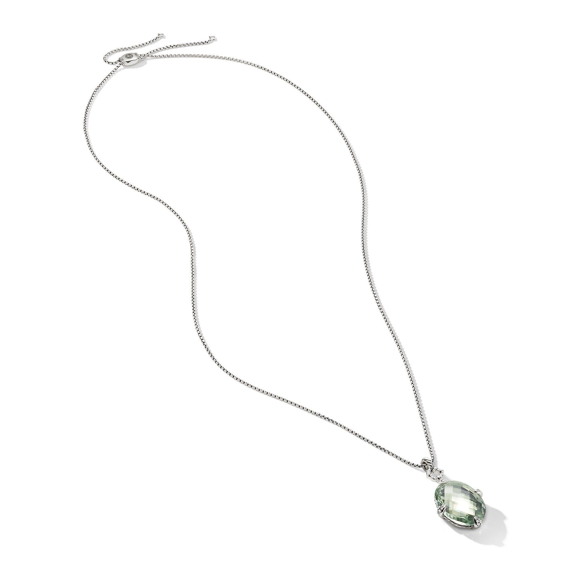 David Yurman o1w1db10526 N14266D Size:7/Small Necklace in Silver Size ONE SIZE - 3 Thumbnail