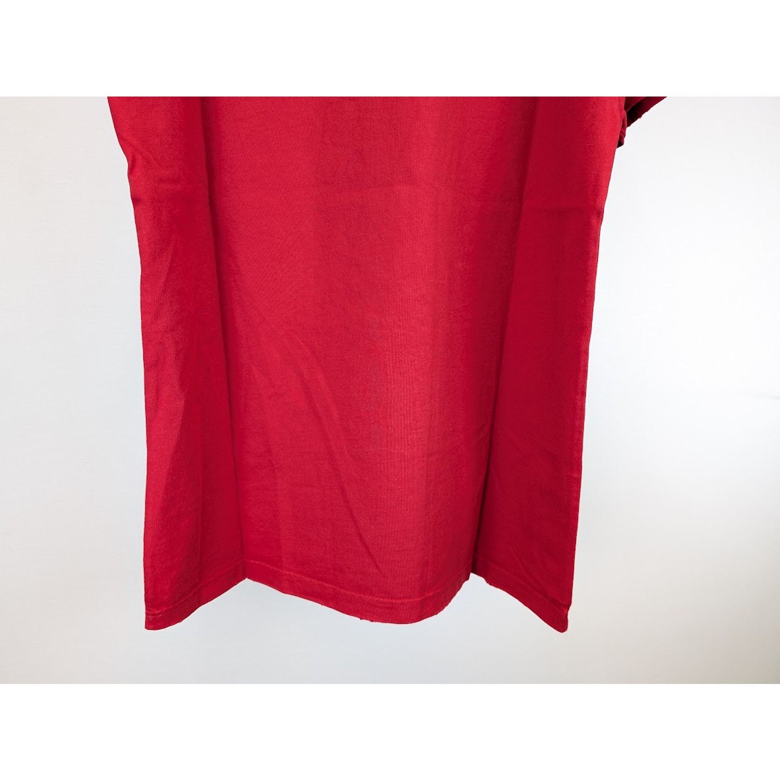 Balenciaga o1rshd1 Oversizes Fit Many Kisses Tee T-Shirt in Red Size US M / EU 48-50 / 2 - 11 Thumbnail