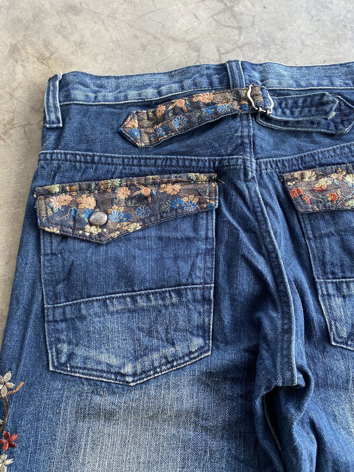JNCO × Japanese Brand Baggy Jeans Japanese Karakuri Tamashi Minimalis #75 Size US 30 / EU 46 - 3 Thumbnail