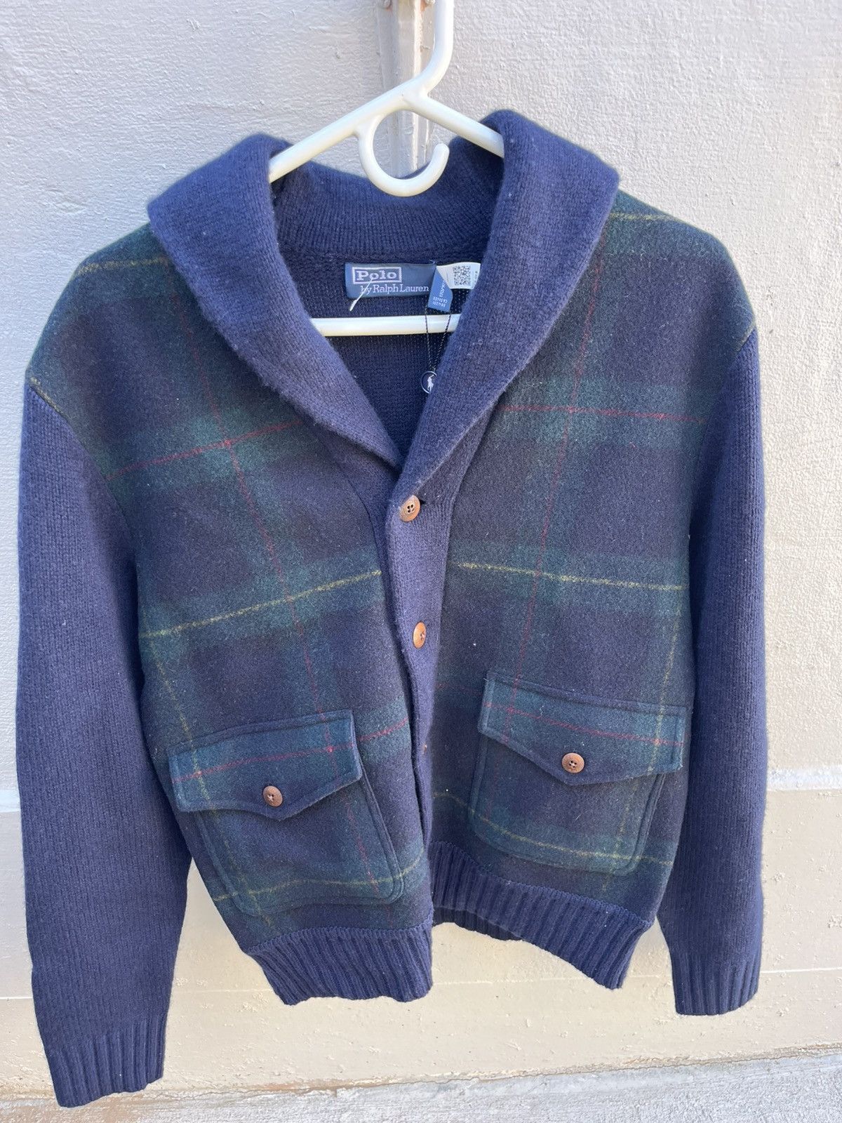 Polo Ralph Lauren Polo Ralph Lauren Tartan Plaid Wool Cardigan Men’s Small Size US S / EU 44-46 / 1 - 4 Thumbnail