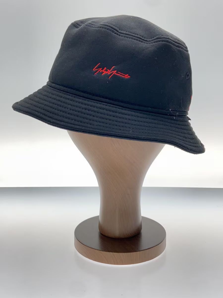 New Era × Yohji Yamamoto Pour Homme Embroidered Logo Bucket Hat Size ONE SIZE - 1 Thumbnail