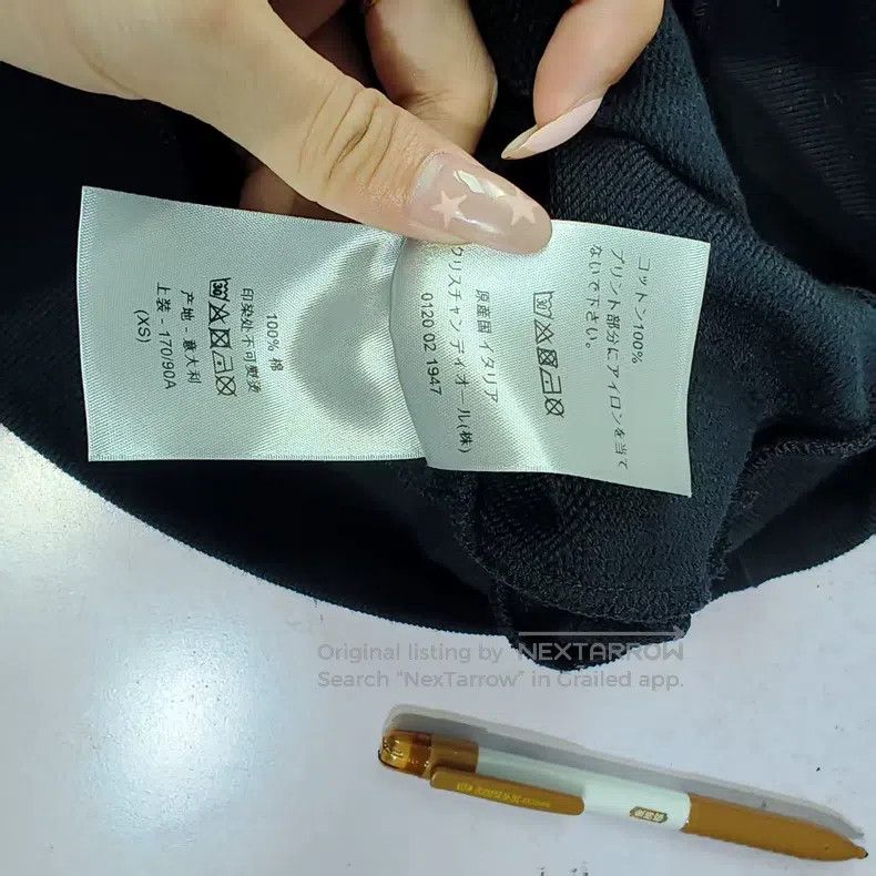 Dior Dior Black sweatshirt Size US XS / EU 42 / 0 - 5 Thumbnail