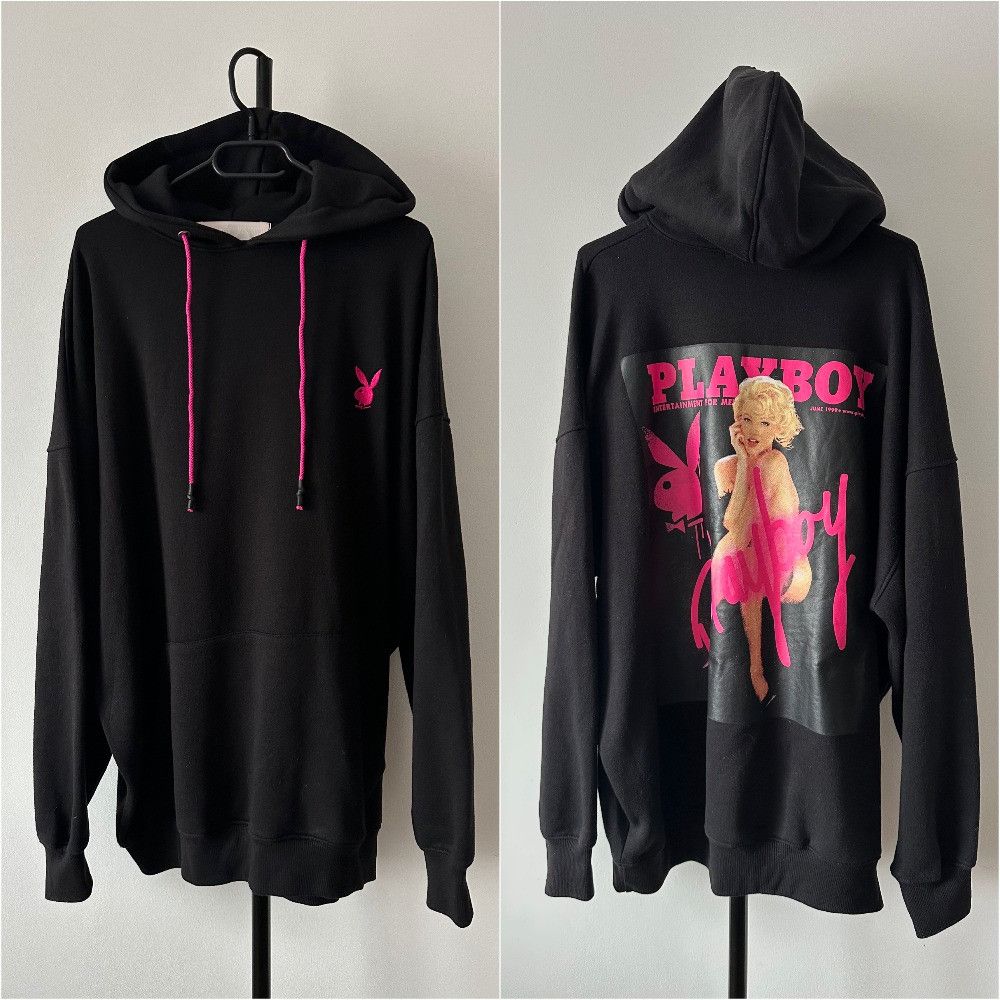 Playboy PLAYBOY x Missguided Hoodie big print Oversized Size US L / EU 52-54 / 3 - 1 Thumbnail