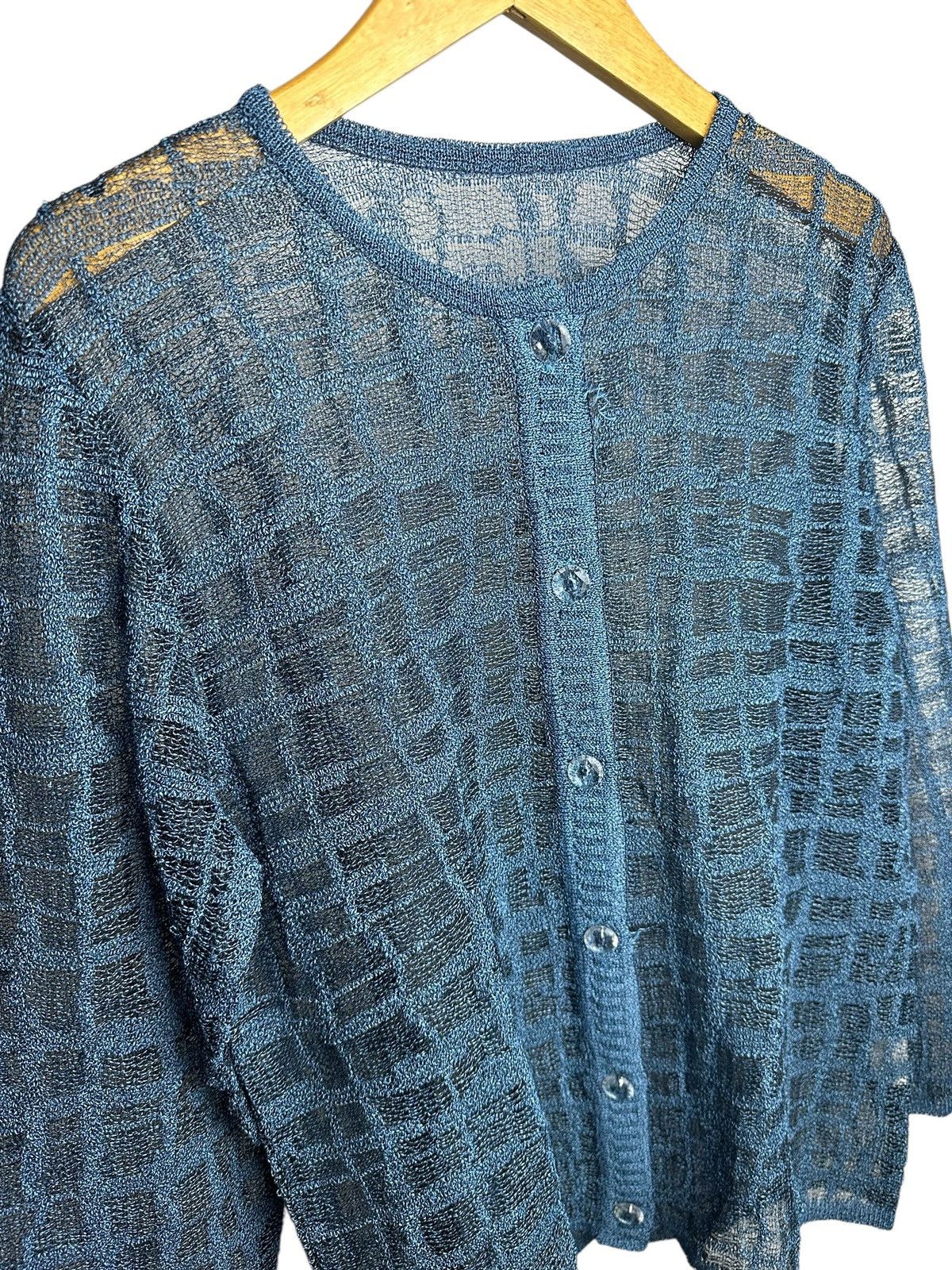 Issey Miyake Undefined MESH TRANSPARENT SHIRT ISSEY YOHJI STYLE Size US M / EU 48-50 / 2 - 5 Thumbnail
