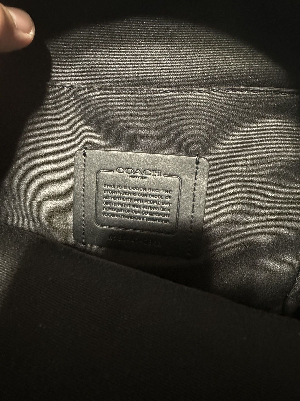 Coach Coach Charcoal Grey Crossbody Bag Size ONE SIZE - 10 Thumbnail