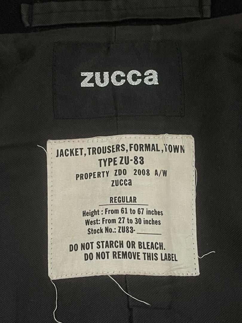 Zucca AW08 Zucca Trouser Wool Jacket Type ZU-83 Size US M / EU 48-50 / 2 - 18 Thumbnail
