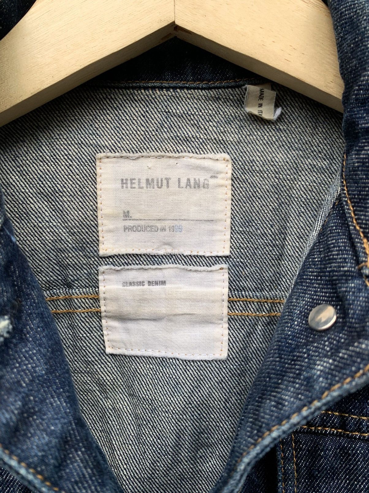 Helmut Lang Vintage 1999 helmut lang classic denim Size US XXS / EU 40 - 6 Thumbnail