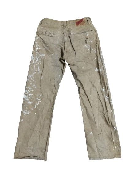 Japanese Brand Subciety Paint Splattered Pants Size US 29 - 2 Thumbnail