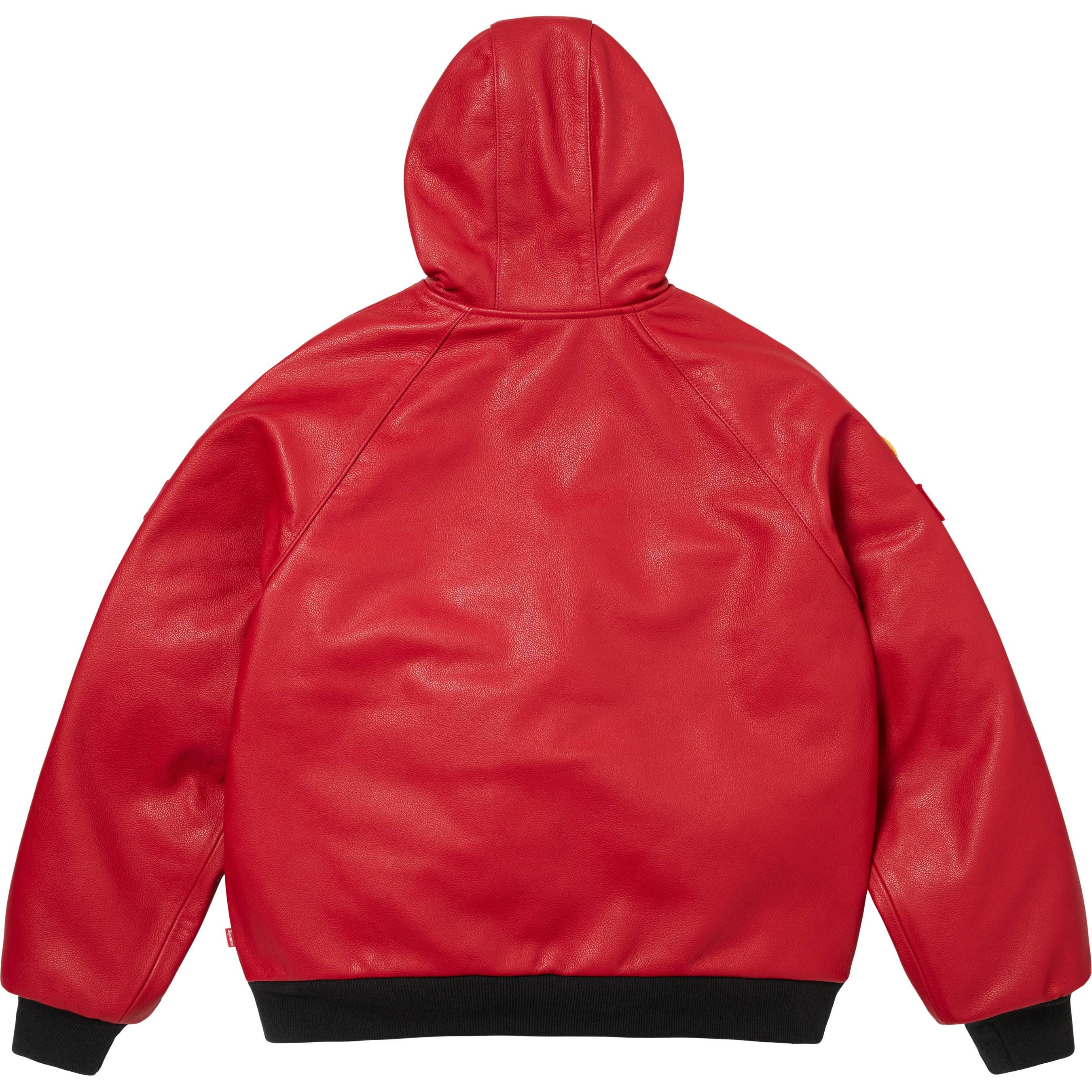 Supreme × Vanson Leathers Supreme Vanson Leathers Hooded Work Jacket Size US XL / EU 56 / 4 - 3 Thumbnail