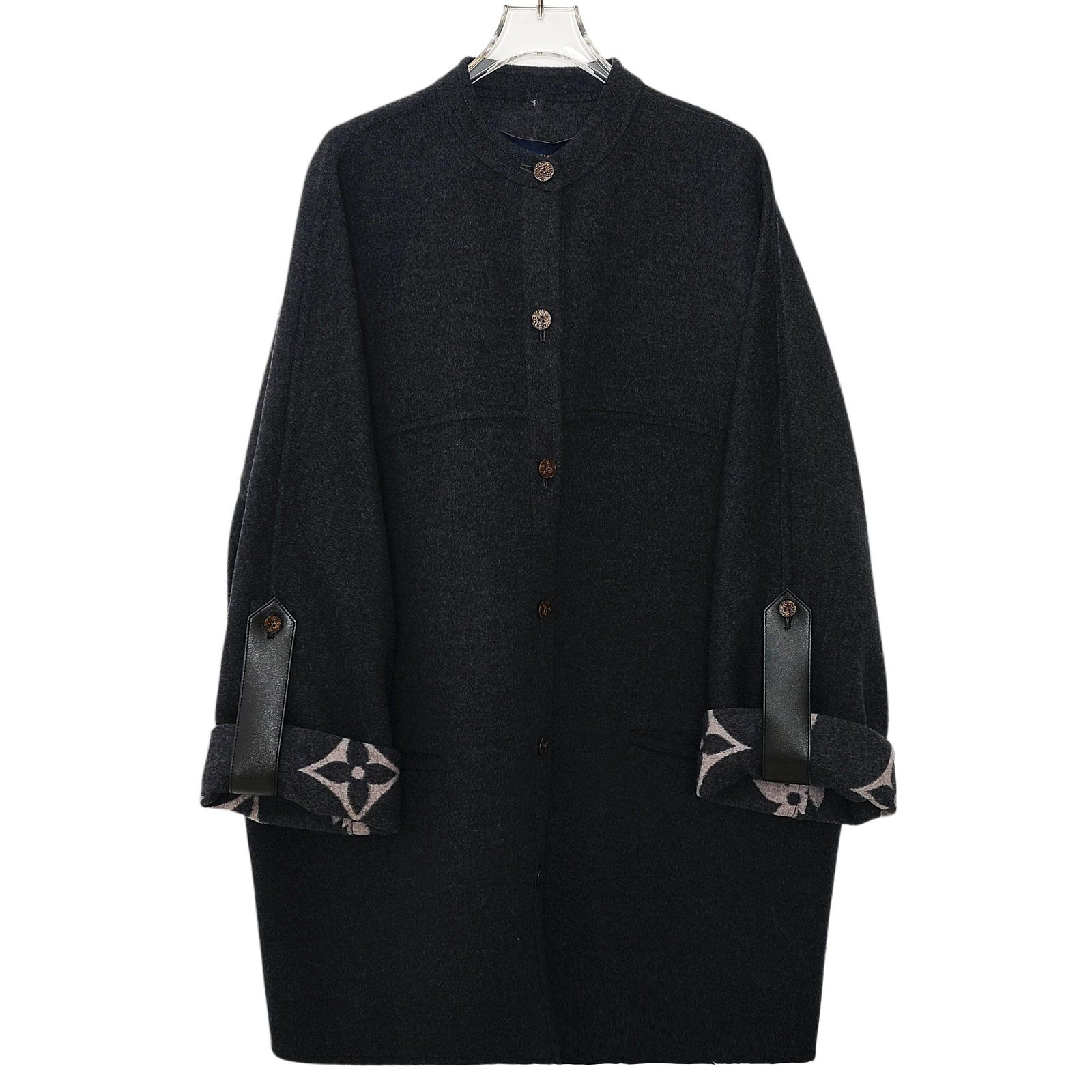 Louis Vuitton Louis Vuitton Monogram Cuff Wool Coat Size 34 Size XS / US 0-2 / IT 36-38 - 1 Thumbnail