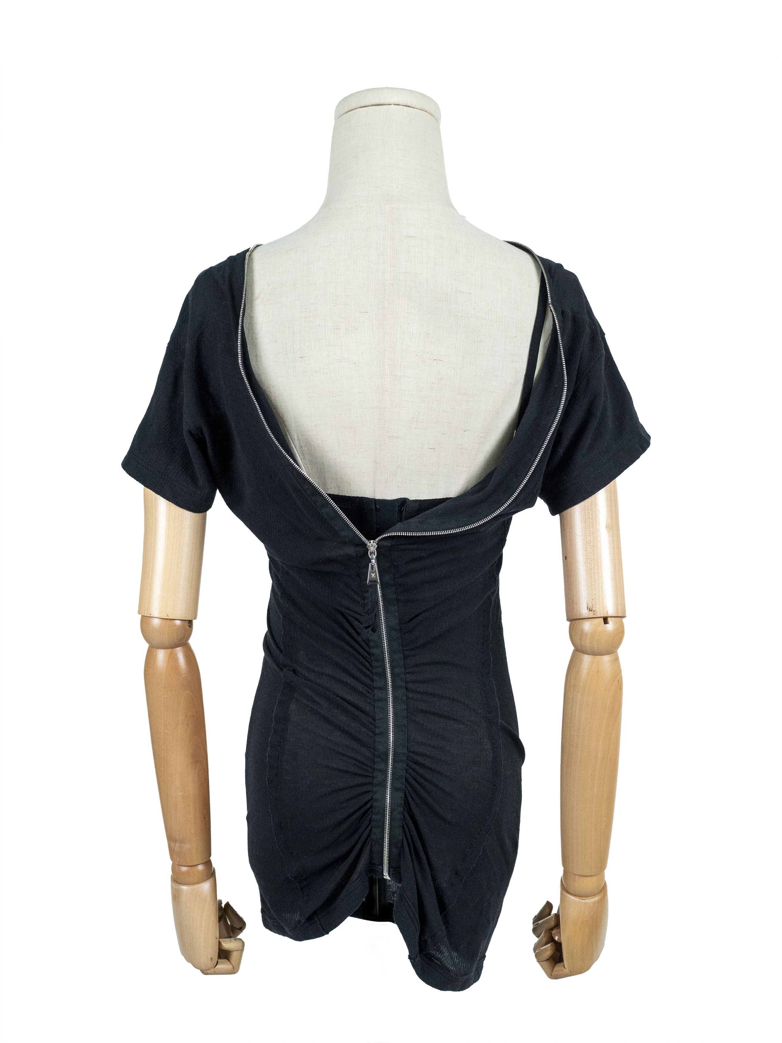 Louis Vuitton Louis Vuitton Open Shoulder And Back Top With Zipper Back Size XS / US 0-2 / IT 36-38 - 2 Thumbnail