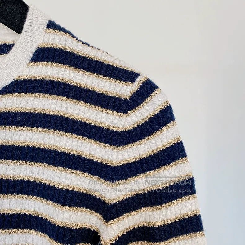 Valentino Striped knit top