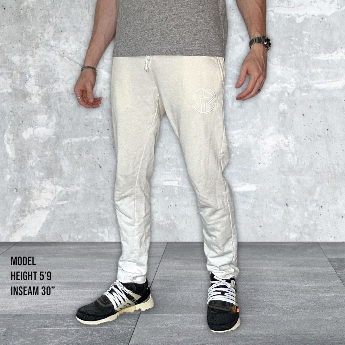 image of Gosha Rubchinskiy Sweatpants in Beige, Men's (Size 30)