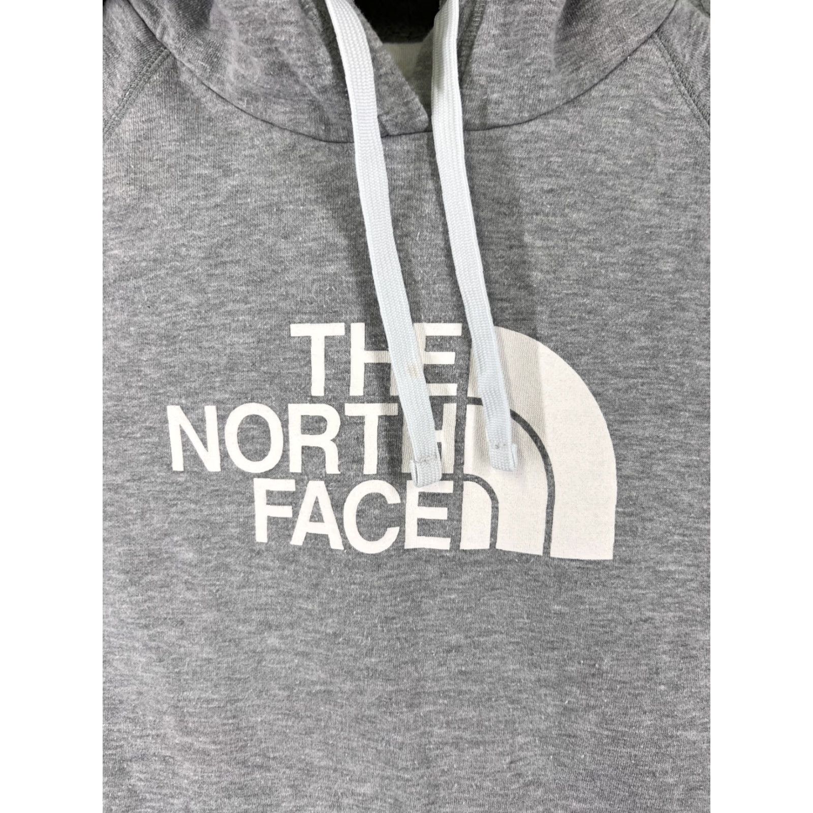 The North Face The North Face Hoodie Womens XL Gray Cotton Blend Jersey Logo Pullover Sweatshirt Crew Neck Seasonal Activewear Sports Size XL / US 12-14 / IT 48-50 - 6 Thumbnail