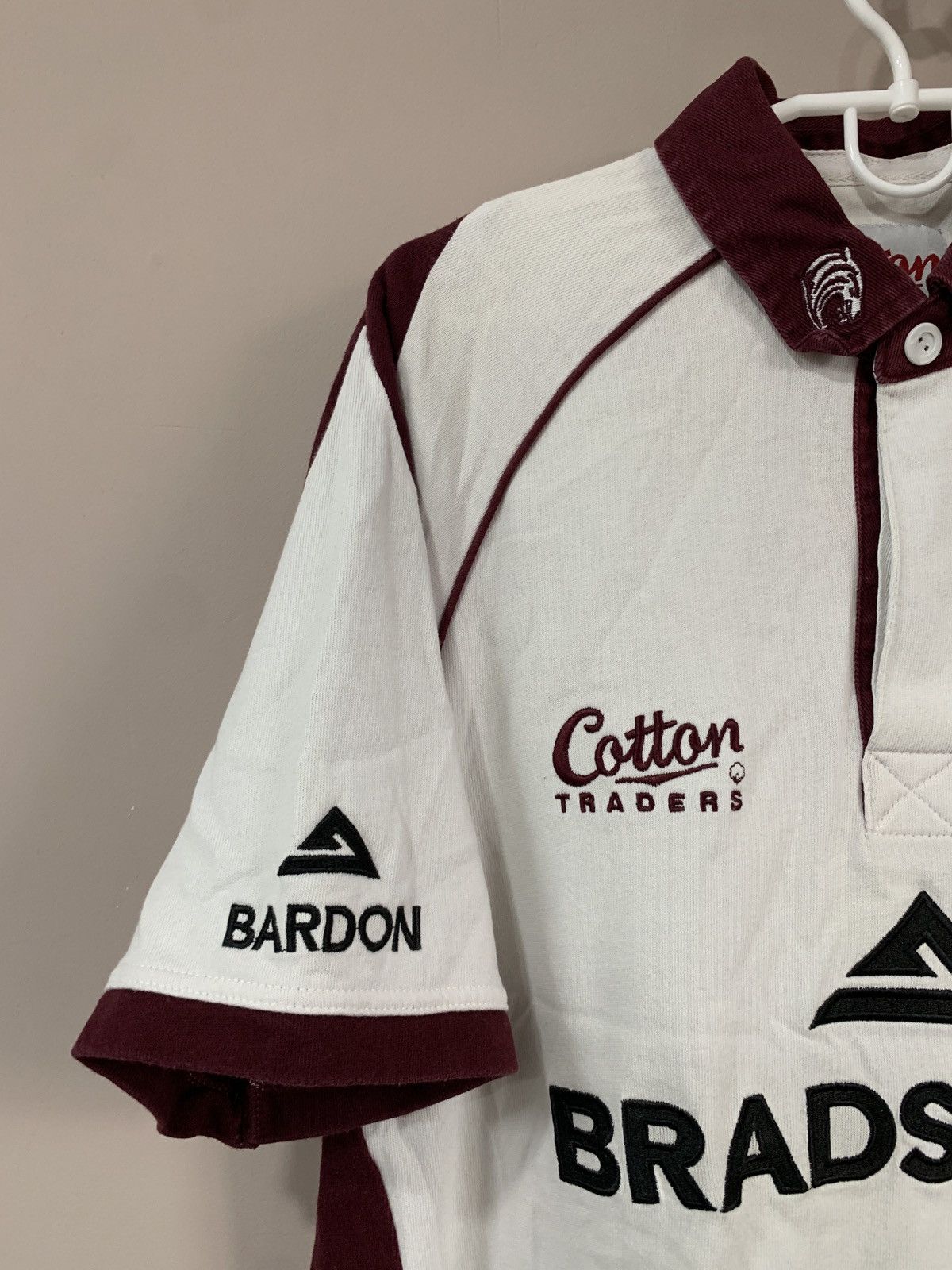Cotton Traders × Vintage Leicester Tigers Rugby Union Shirt Vintage Cotton Traders L Size US L / EU 52-54 / 3 - 4 Thumbnail