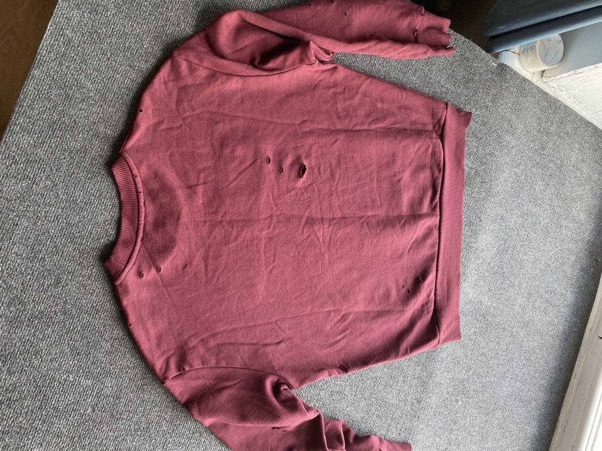 Diesel 🔥Diesel distressed mens sweatshirt punk opium Size US S / EU 44-46 / 1 - 13 Thumbnail