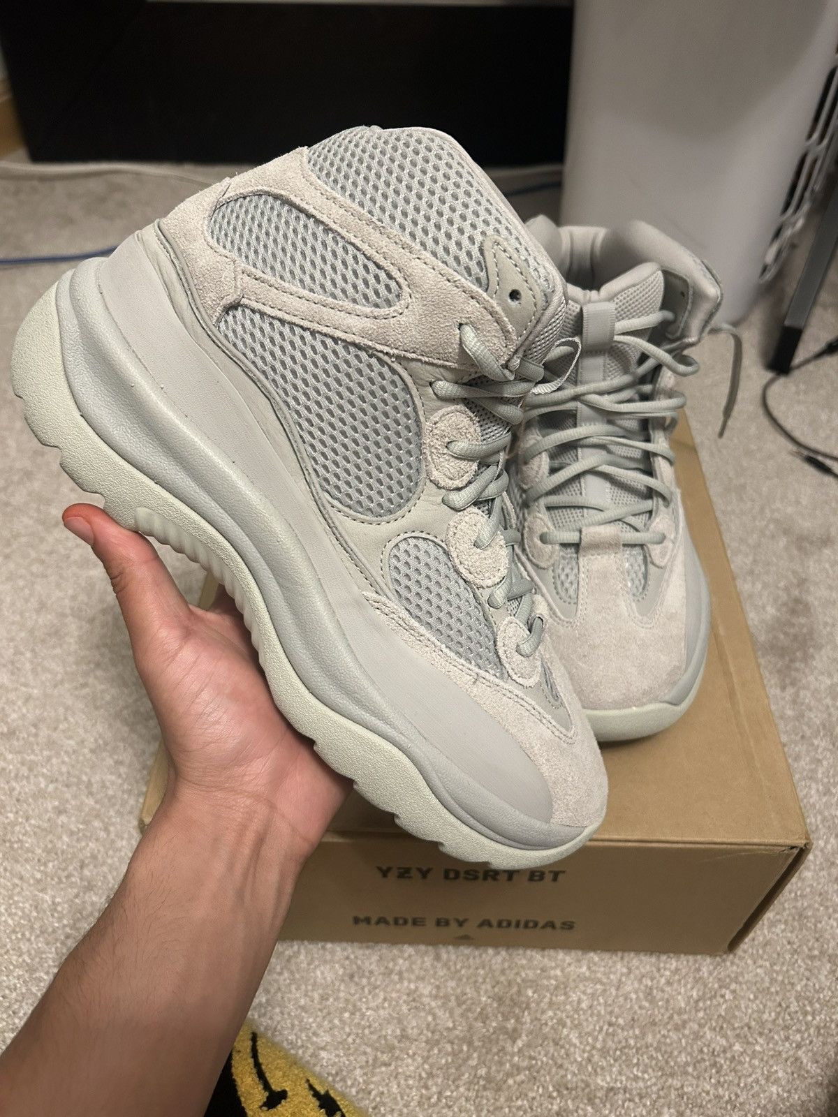 Yeezy Adidas Yeezy Desert Boot “Salt” Size US 9.5 / EU 42-43 - 1 Thumbnail