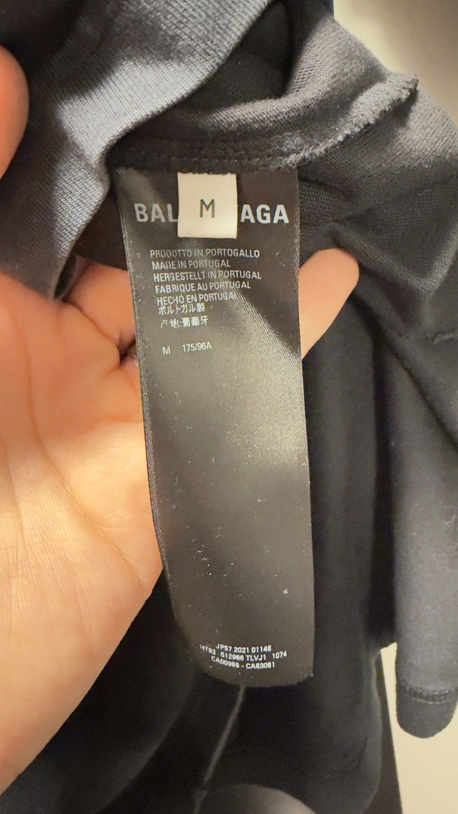 Balenciaga Balenciaga Maison Tee Size US L / EU 52-54 / 3 - 4 Thumbnail