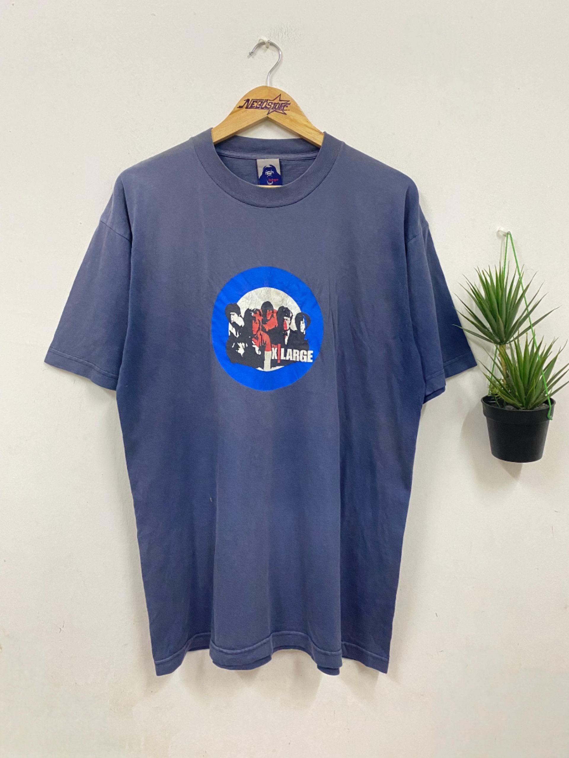 Xlarge Vintage 90s XLarge X The Who mods band sunfaded tshirt Size US L / EU 52-54 / 3 - 1 Thumbnail