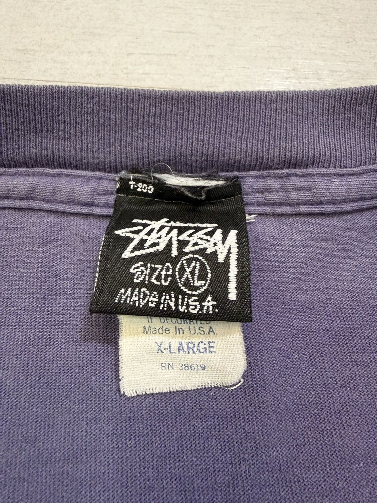 Other 80’s Vintage Stussy Crown Logo Faded Tee Size US XL / EU 56 / 4 - 8 Thumbnail