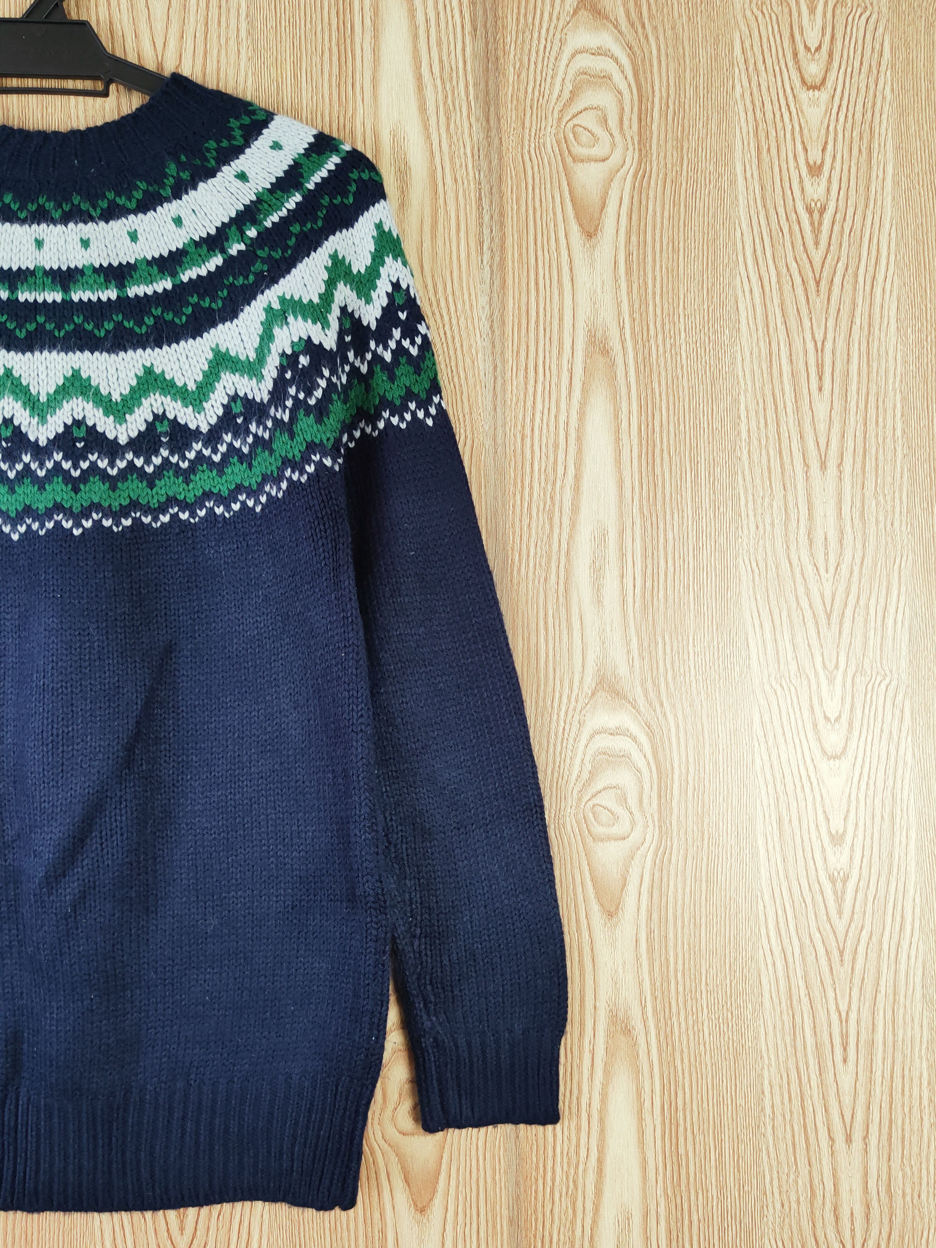Japanese Brand Another Branch Navy Knitwear Sweatshirts #W660 Size US S / EU 44-46 / 1 - 9 Thumbnail