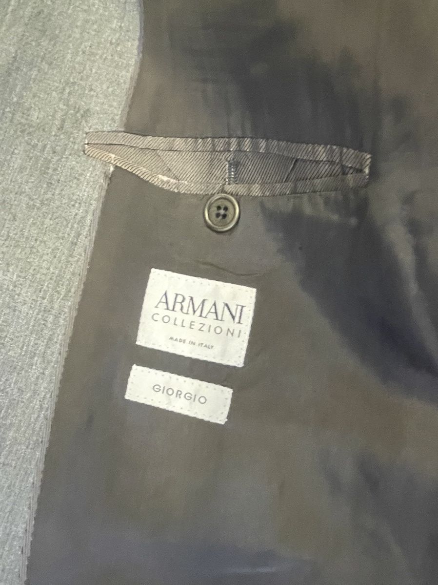 Armani Collezioni Giorgio Suit Jacket Size 48R - 6 Thumbnail