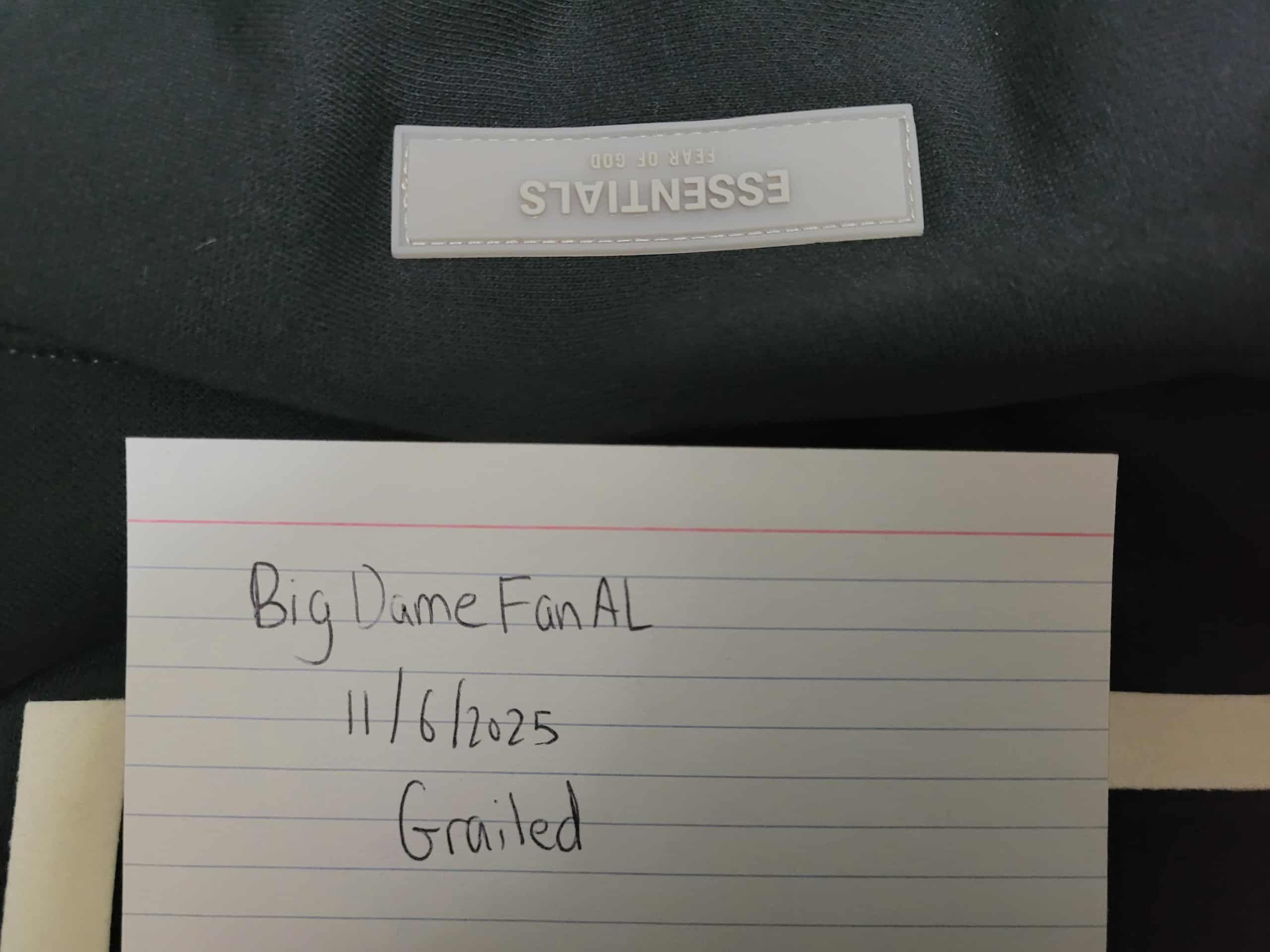 Fear of God size L Fear of God Essentials 1977 Hoodie Iron Size US L / EU 52-54 / 3 - 7 Thumbnail