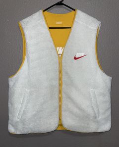 Supreme nike reversible nylon sherpa outlet vest