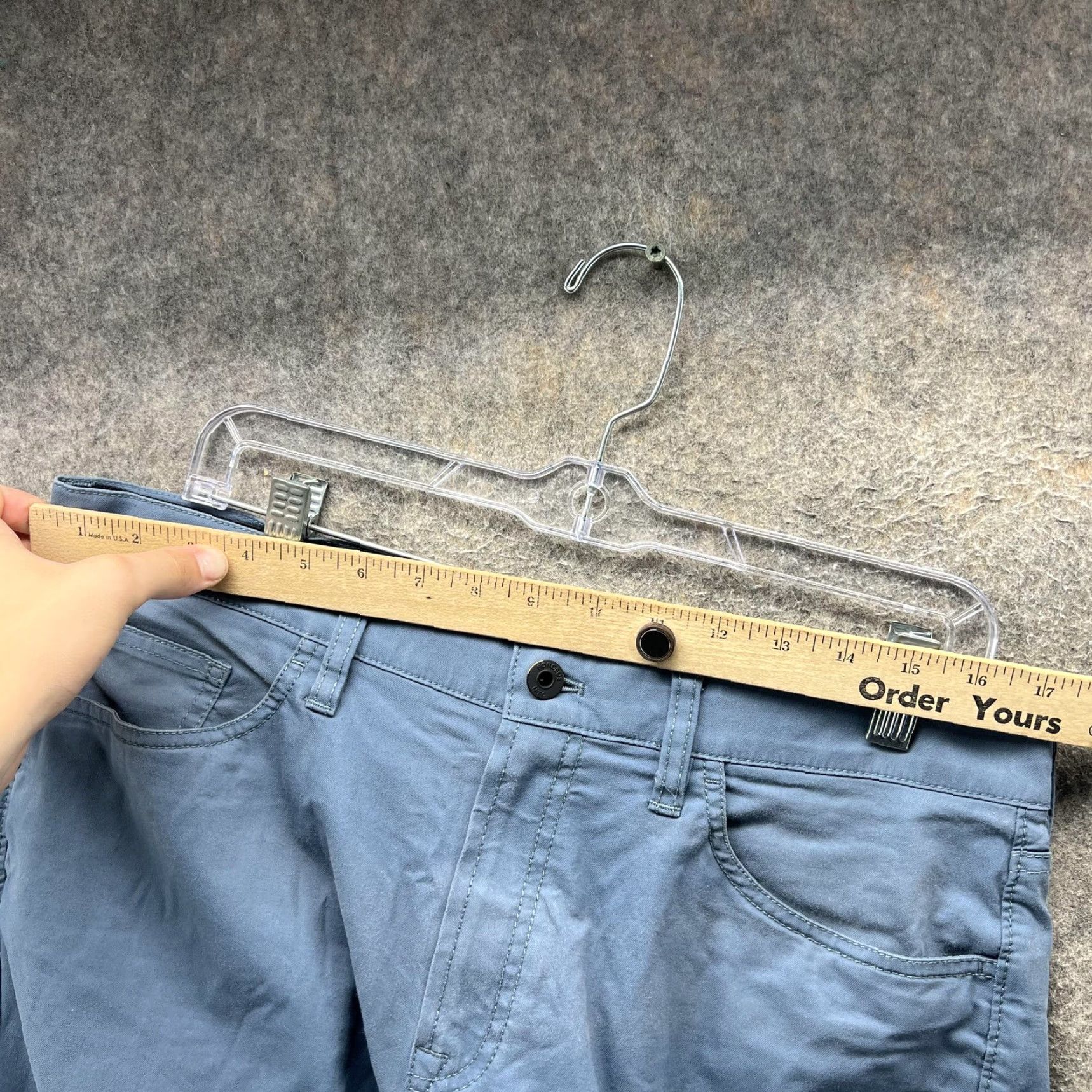 Bonobos Bonobos Pants Mens 33x32 Blue Athletic Fit 3XDRY Tech Chino Stretch Casual Size US 33 - 5 Thumbnail