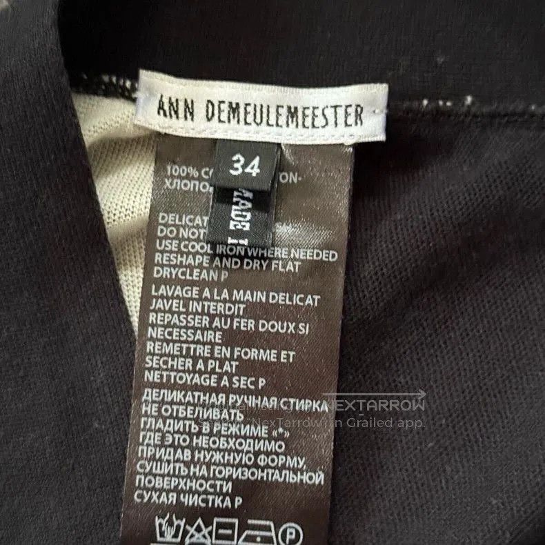 Ann Demeulemeester Ann Demeulemeester Asymmetry Wool Cardigan. Size US XS / EU 42 / 0 - 5 Thumbnail
