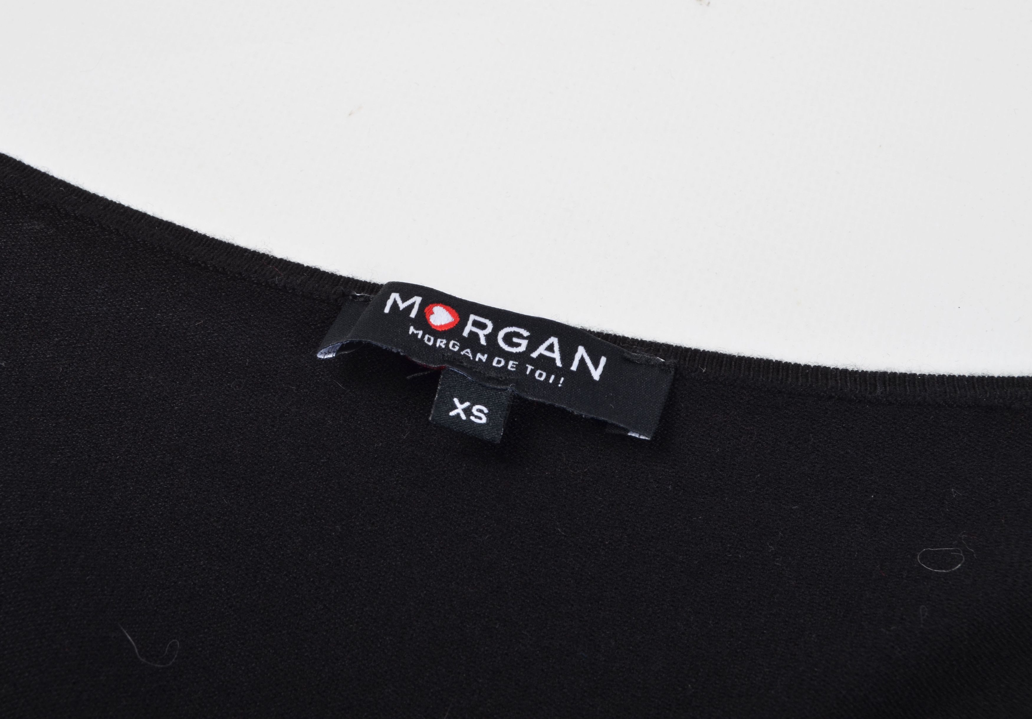 Morgan De Toi Morgan de Toi Y2K Glam Lace Sleeves Mini Black Dress Size XS / US 0-2 / IT 36-38 - 8 Thumbnail